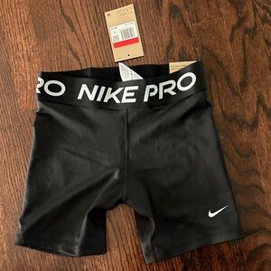Nike Pro Black Athletic Shorts